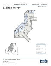 21650 Oxnard St, Woodland Hills, CA à louer Plan d’étage- Image 1 de 1