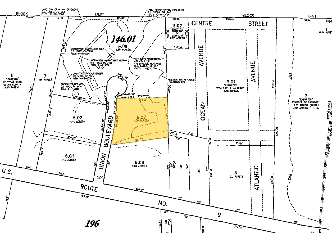 4 Union Blvd, Barnegat, NJ for sale Plat Map- Image 1 of 12
