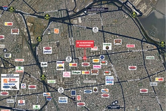 8510 Northern Blvd, Jackson Heights, NY - Aérien  Vue de la carte