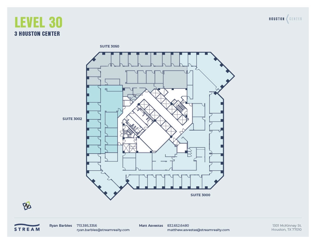 1301 McKinney St, Houston, TX for lease Floor Plan- Image 1 of 1