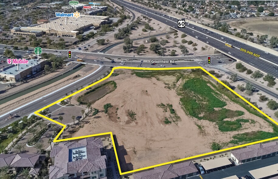 1635-1645 S Greenfield Rd, Mesa, AZ à louer - Photo du bâtiment - Image 1 de 1