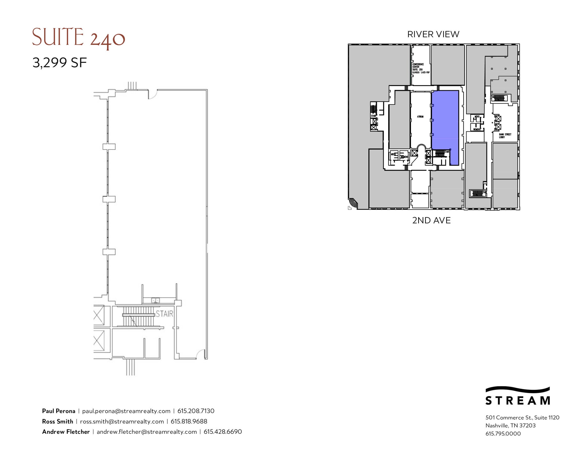 214 2nd Ave N, Nashville, TN for lease Floor Plan- Image 1 of 1