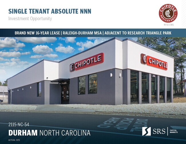 More details for 2115 E NC Highway 54, Durham, NC - Retail for Sale