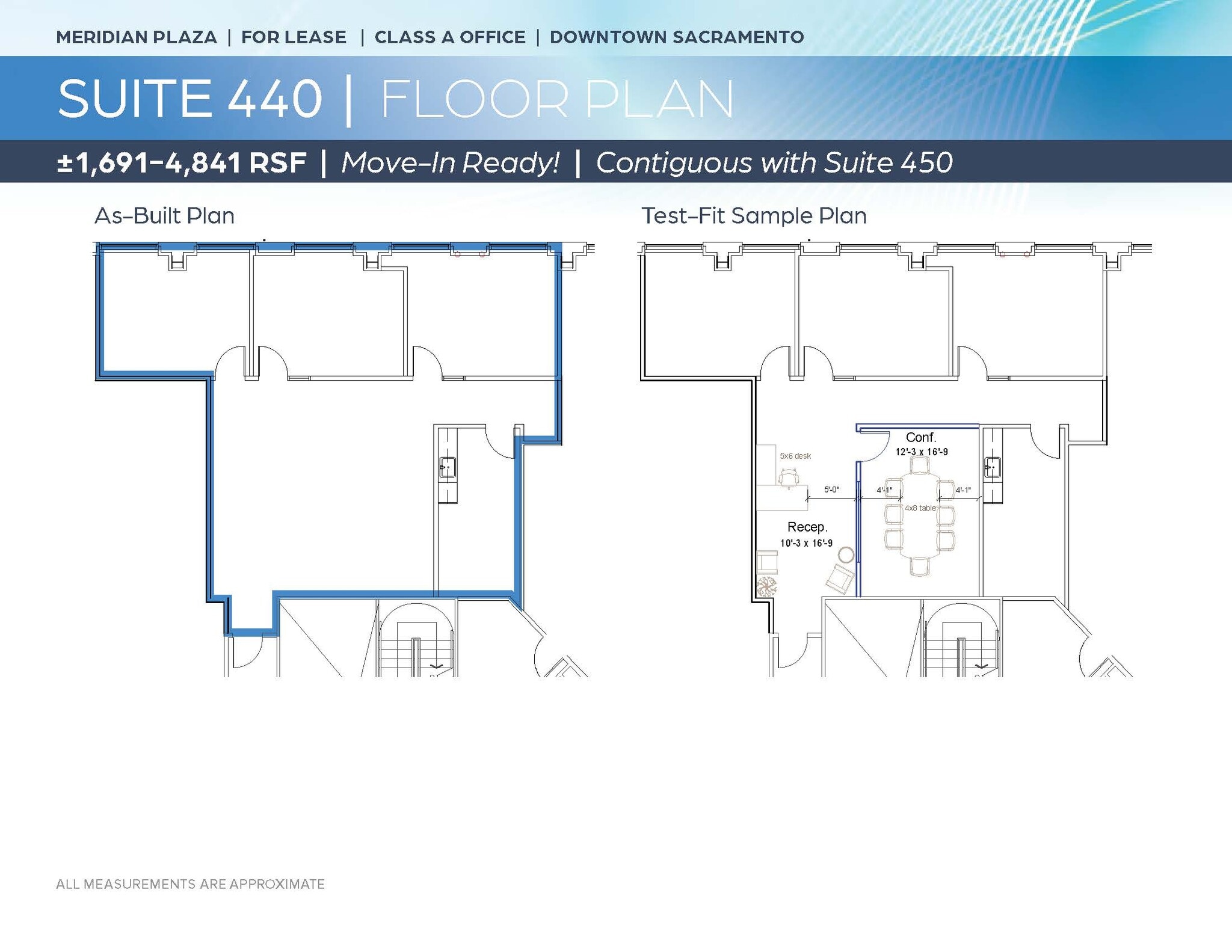1415 L St, Sacramento, CA à louer Plan d’étage- Image 1 de 2