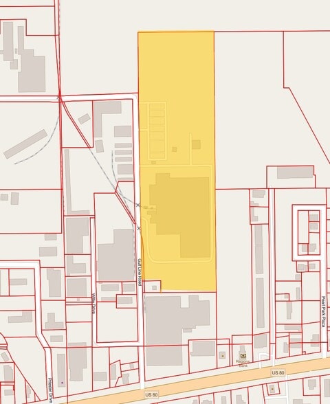 550 Gulf Line Rd, Pearl, MS for lease - Plat Map - Image 2 of 2