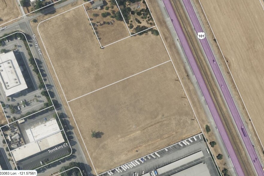 Murray & Las Animas Ave, Gilroy, CA for sale - Aerial - Image 1 of 1