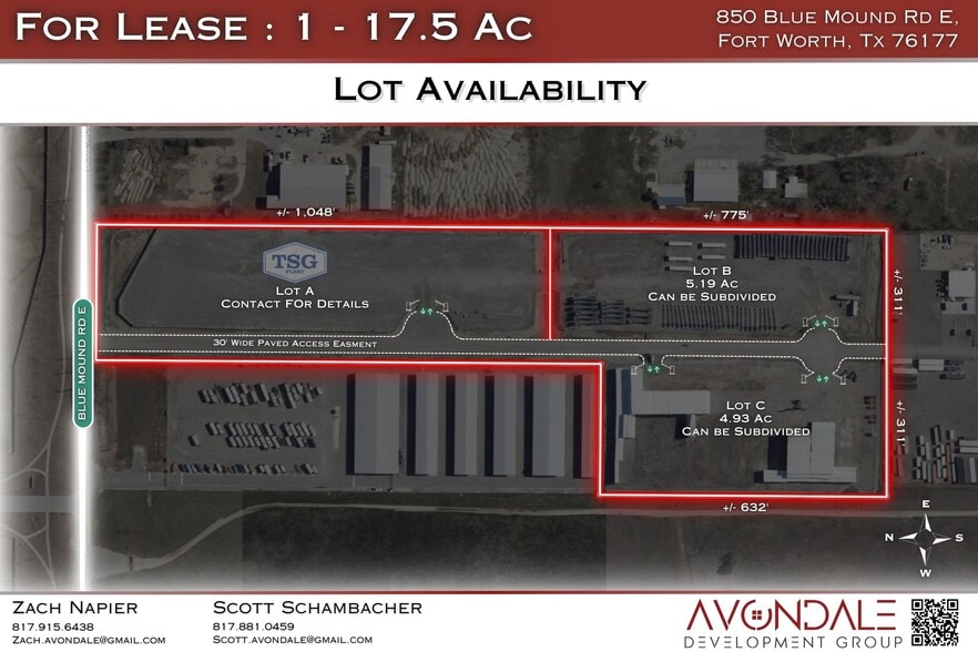 850 Blue Mound Rd E, Haslet, TX for lease - Plat Map - Image 2 of 6