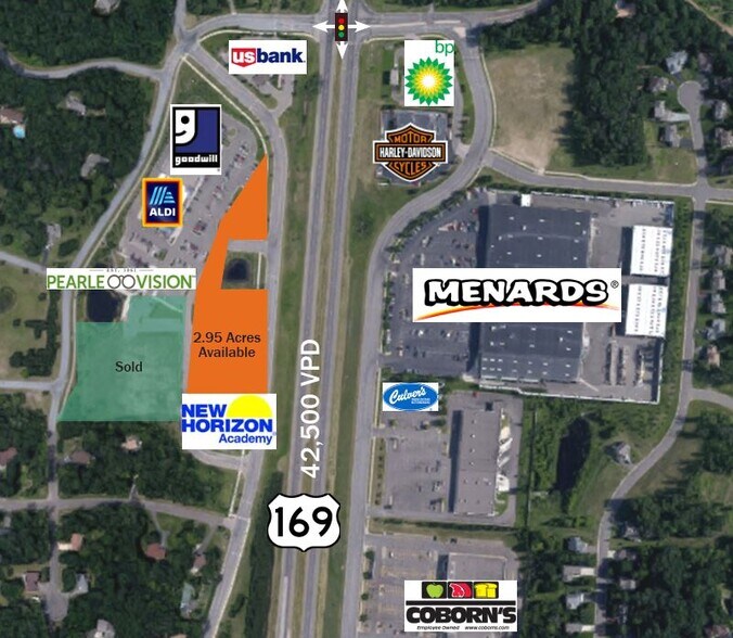 Hwy 169 & 197th Ave, Elk River, MN for sale - Building Photo - Image 1 of 2