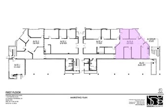 1150 Foothill Blvd, La Cañada Flintridge, CA à louer Plan d’étage type- Image 1 de 1