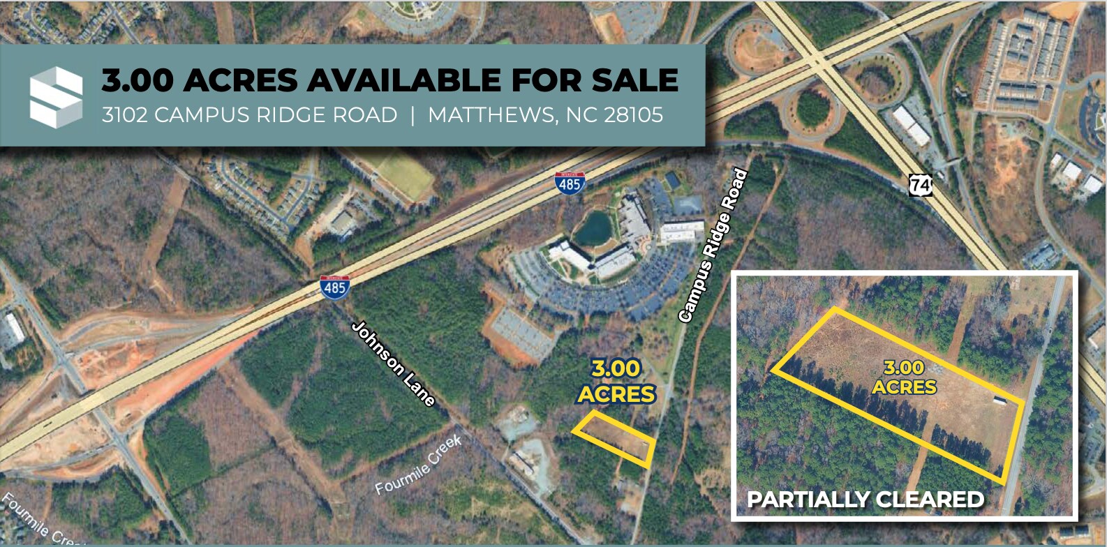 3102 Campus Ridge Rd, Matthews, NC à vendre Photo du bâtiment- Image 1 de 2