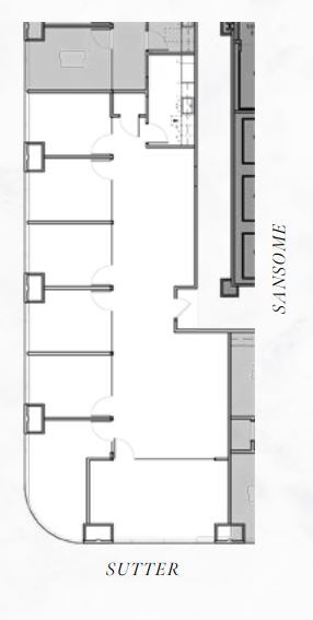 1 Sansome St, San Francisco, CA à louer Plan d’étage- Image 1 de 1