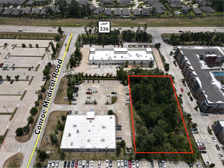 600 S Conroe Medical Dr, Conroe, TX for lease - Aerial - Image 2 of 2