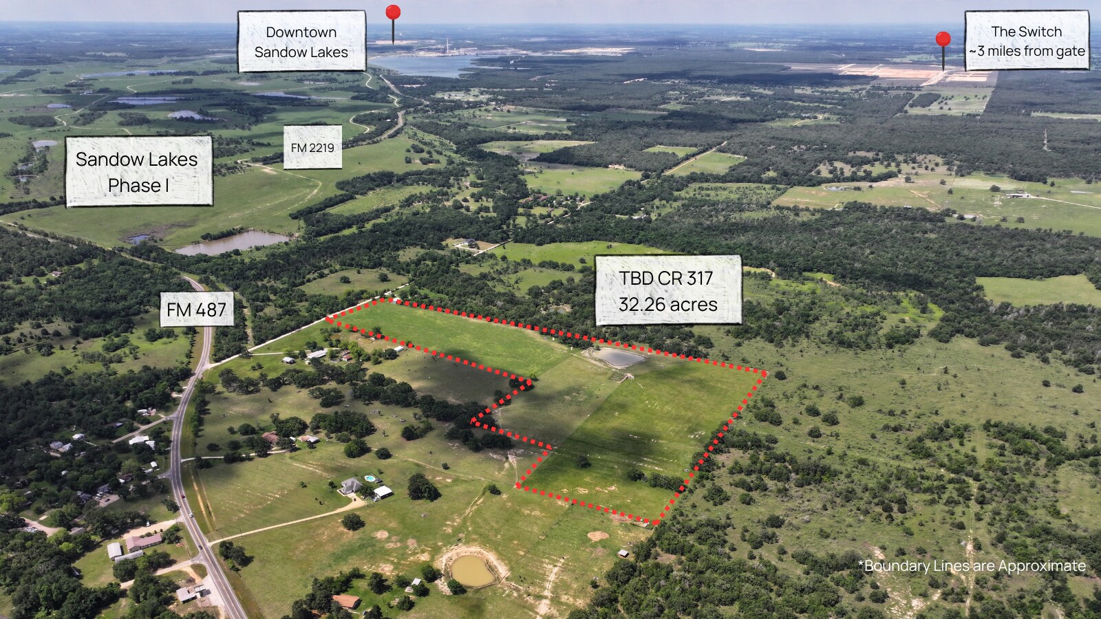 TBD CR 317, Rockdale, TX à vendre Photo du bâtiment- Image 1 de 7