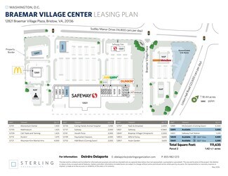 Plus de détails pour 12701-12857 Sudley Manor Dr, Bristow, VA - Commerce de détail à louer