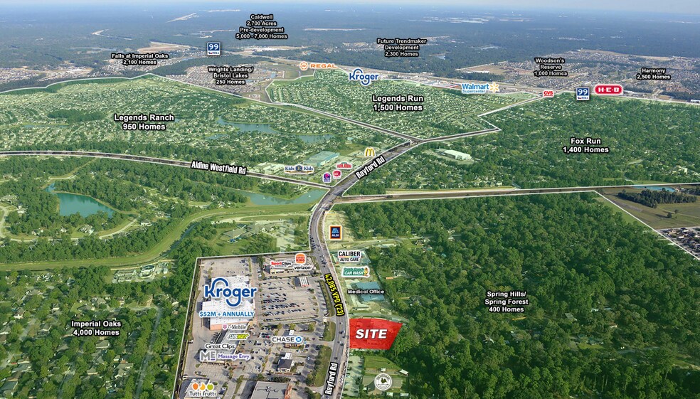 3100 Rayford Rd, Spring, TX à louer - Photo du bâtiment - Image 3 de 4