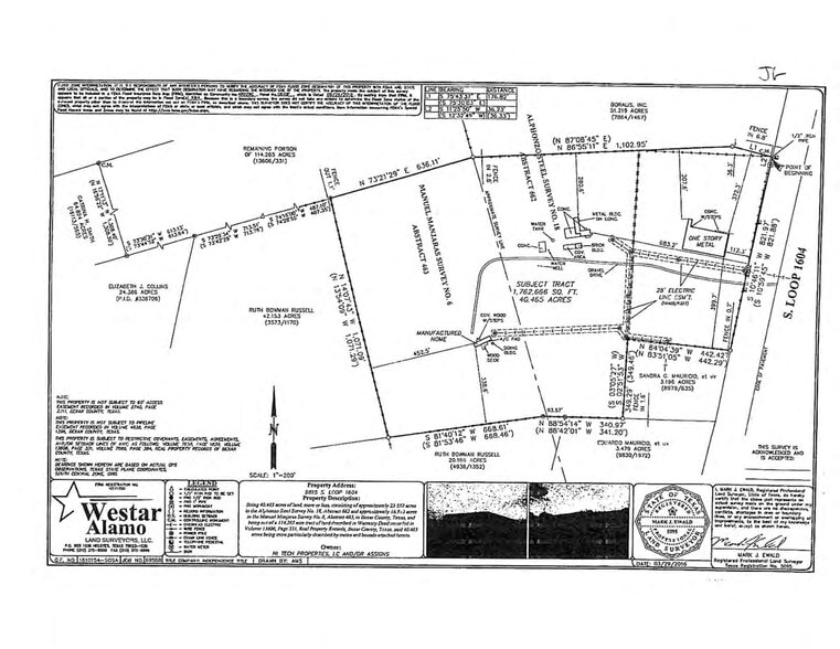 9815 E Loop 1604 S, San Antonio, TX for sale - Plat Map - Image 3 of 3