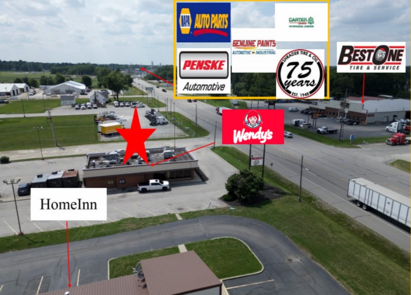 6824 Lincoln Hwy, Fort Wayne, IN à vendre - Photo du bâtiment - Image 2 de 7