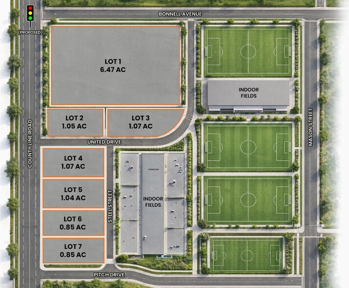 SEC County Line Rd. & Bonnell Ave, Erie, CO for sale - Site Plan - Image 3 of 4