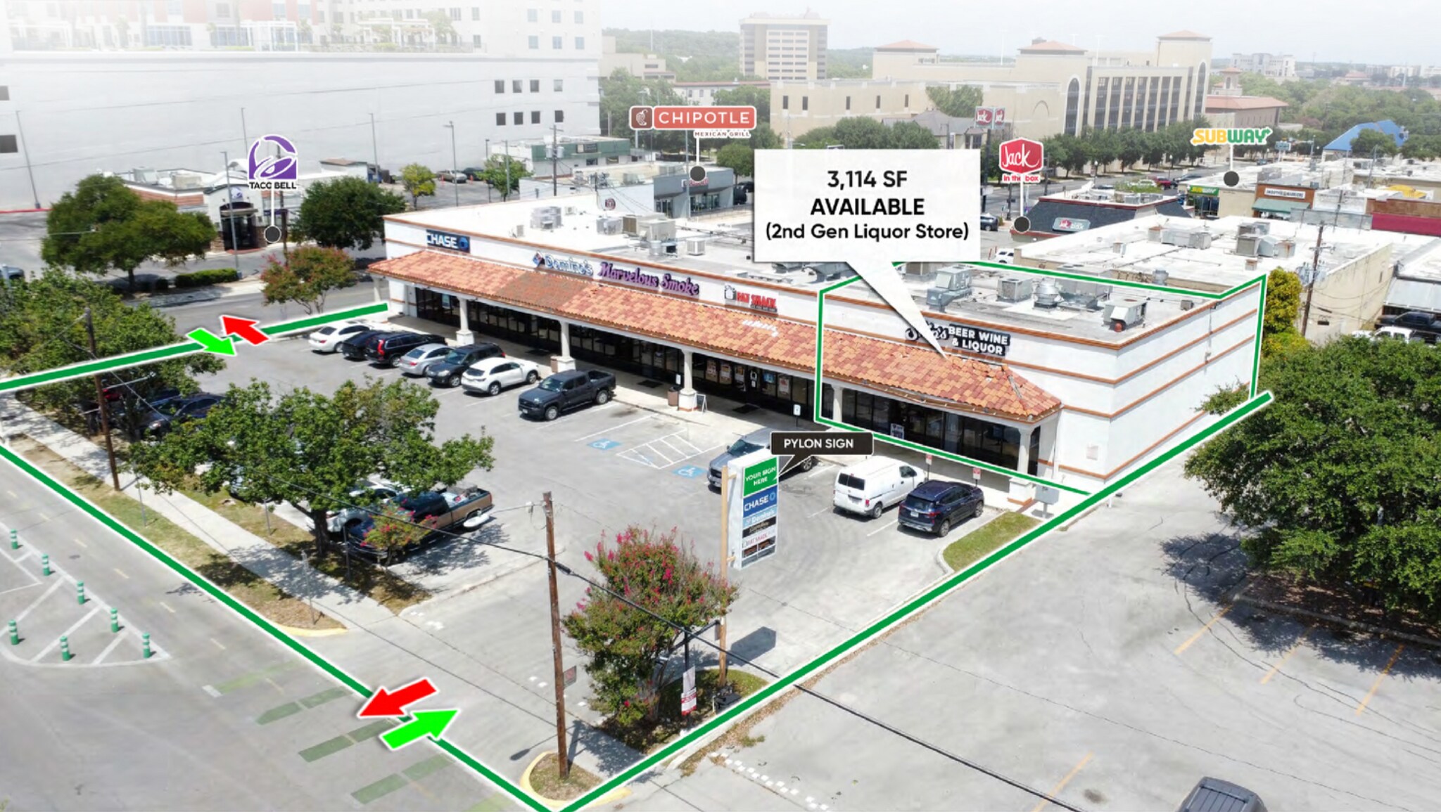 350 N Guadalupe St, San Marcos, TX à louer Photo du bâtiment- Image 1 de 9
