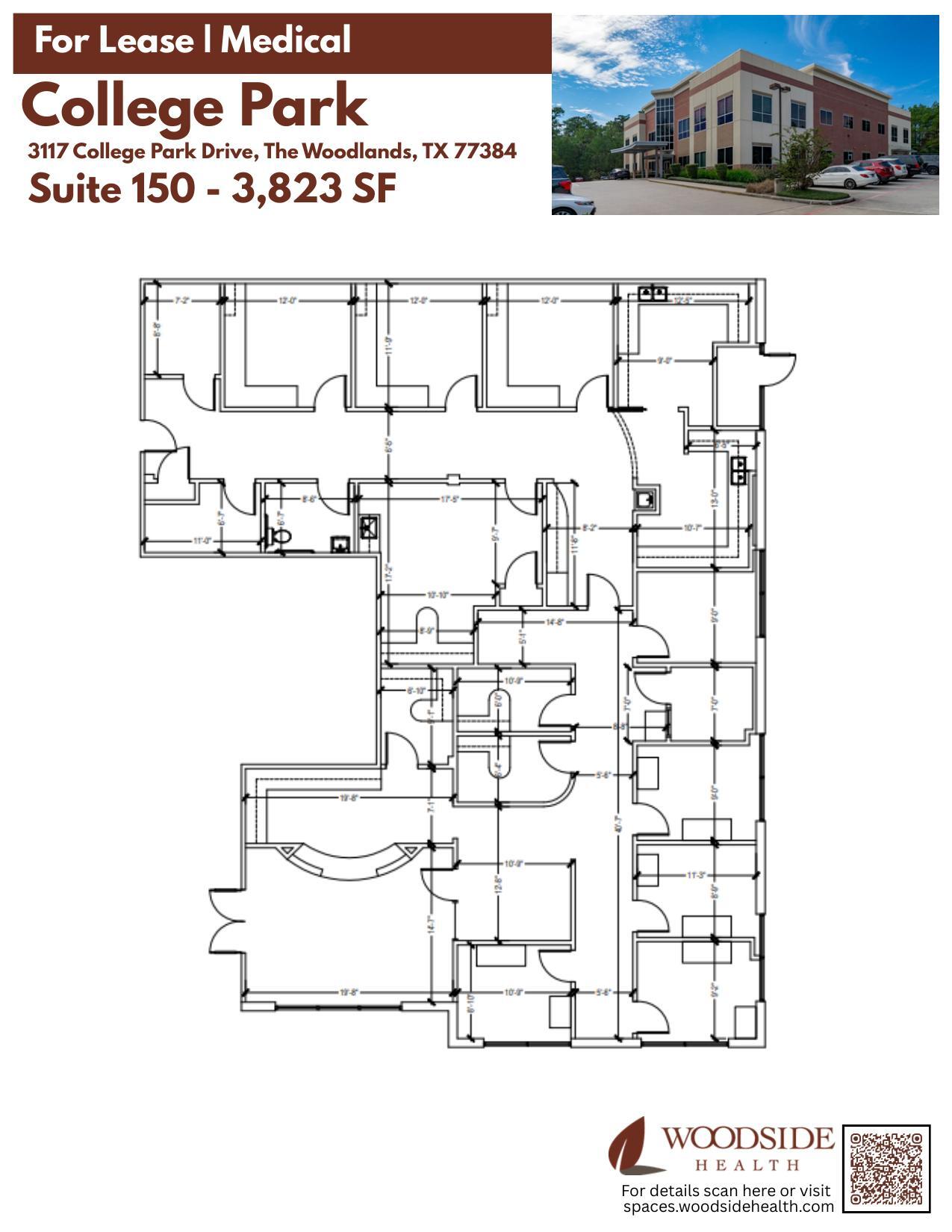 3117 College Park Dr, The Woodlands, TX for lease Floor Plan- Image 1 of 1