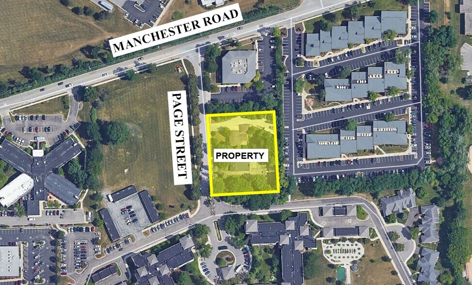 165 Page St, Wheaton, IL à vendre - Aérien - Image 2 de 6