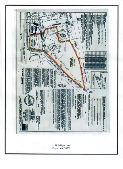 1151 Bridger Ln, Forest, VA for sale - Site Plan - Image 2 of 2