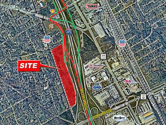 Plus de détails pour 8201 S Julius Schepps Fwy, Dallas, TX - Terrain à vendre