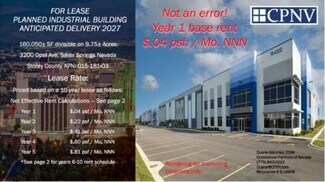 Plus de détails pour 3200 Opal Avenue Ave, Silver Springs, NV - Industriel à louer