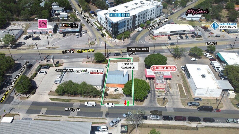 2206 Hidalgo St, Austin, TX à vendre - Photo du bâtiment - Image 3 de 5