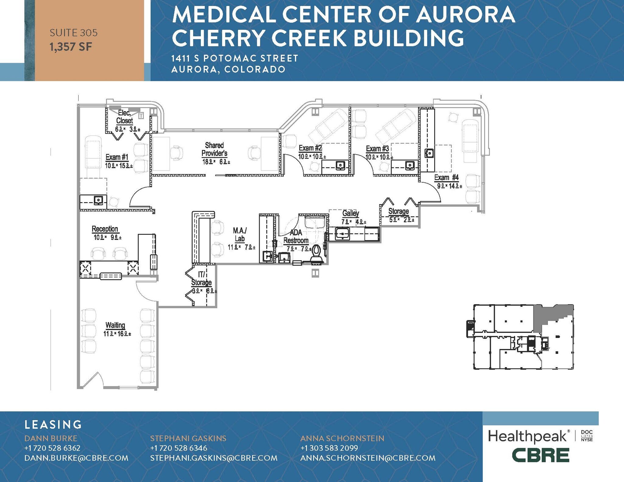 1411 S Potomac St, Aurora, CO for lease Floor Plan- Image 1 of 1