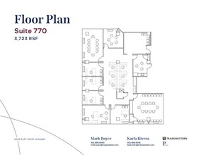 4520 East West Hwy, Bethesda, MD à louer Plan d’étage- Image 1 de 1