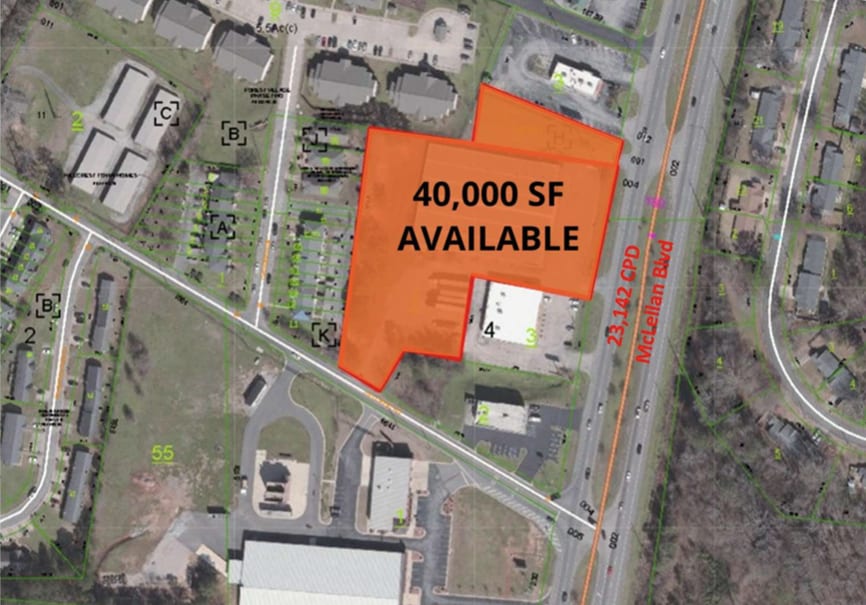 5422 McClellan Blvd, Anniston, AL for lease Aerial- Image 1 of 1