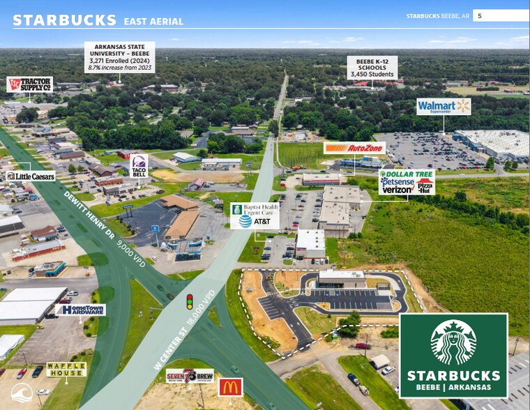 2071 Center st, Beebe, AR à vendre - Photo du bâtiment - Image 3 de 6