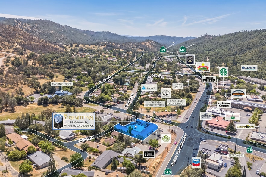 5180 Jones St, Mariposa, CA for sale - Aerial - Image 3 of 17