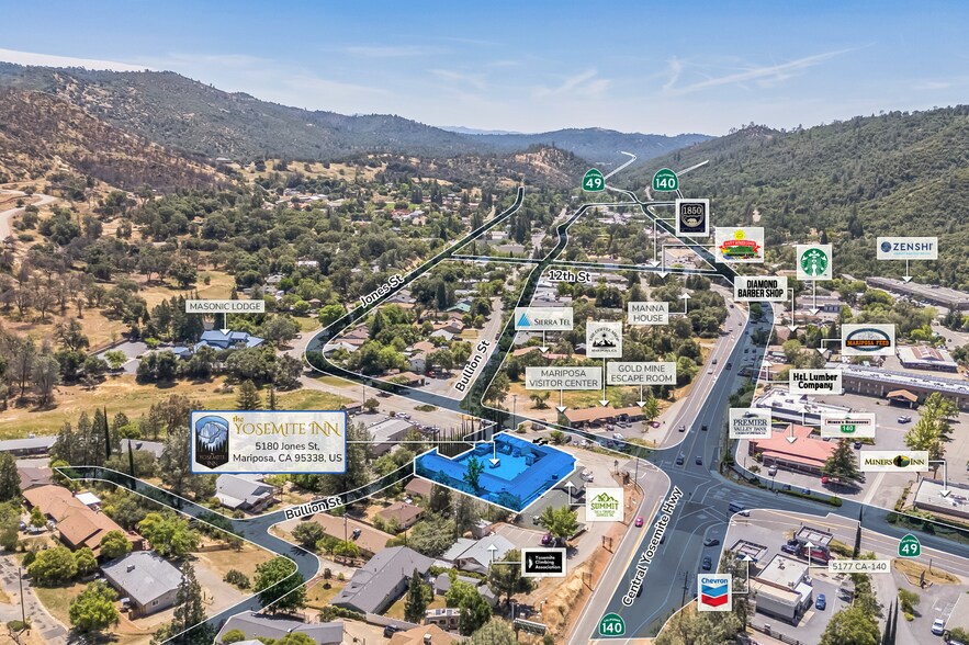 5180 Jones St, Mariposa, CA à vendre - Aérien - Image 3 de 17