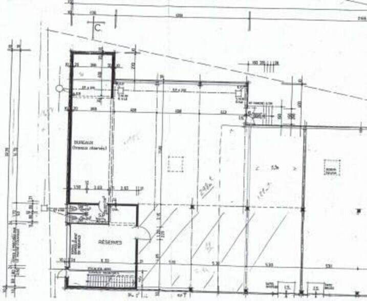 Commerce de détail dans Orvault à louer - Plan d’étage - Image 2 de 2