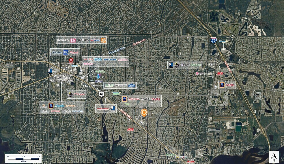 2525 Harbor Blvd, Port Charlotte, FL for lease - Aerial - Image 2 of 22