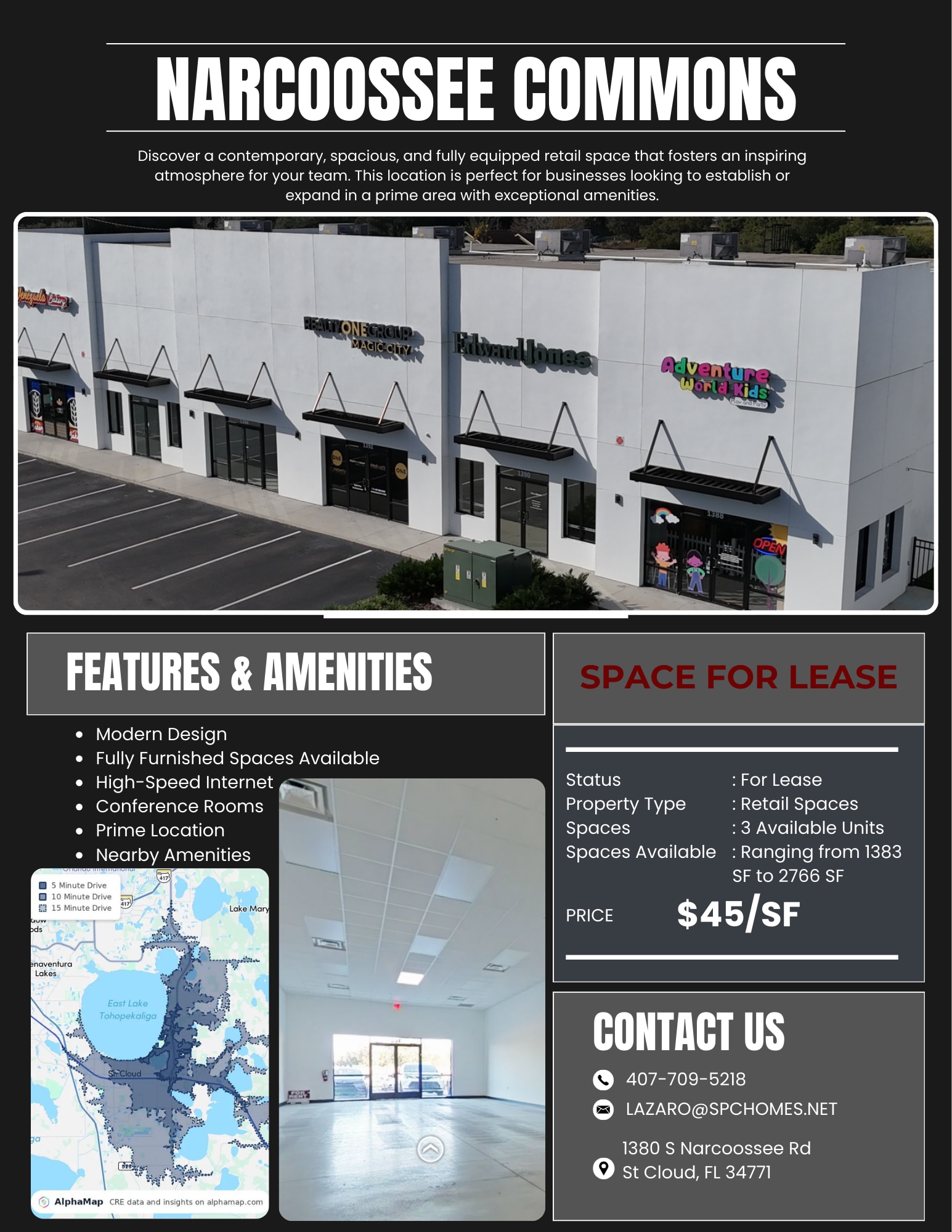 1340 S Narcoossee Rd, Saint Cloud, FL for lease Other- Image 1 of 1