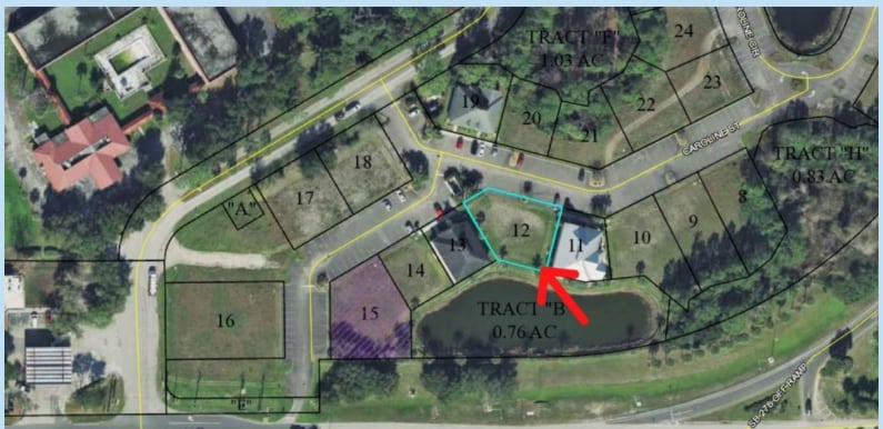 38 Caroline, Bunnell, FL for sale Plat Map- Image 1 of 2