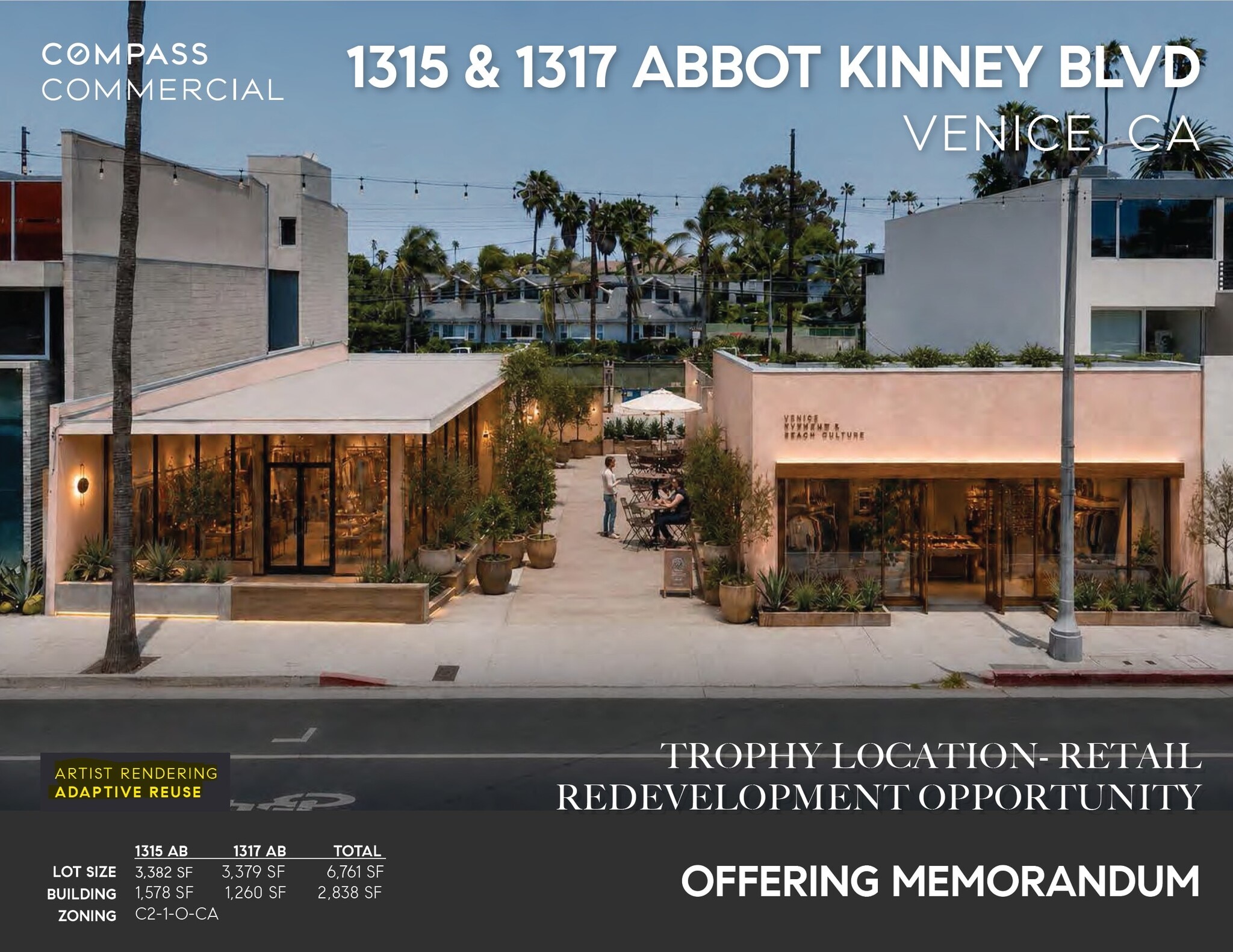 1315-1317 Abbot Kinney Blvd, Venice, CA à vendre Photo principale- Image 1 de 13