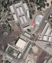 293 County Road 214, Liberty Hill, TX - Aérien  Vue de la carte