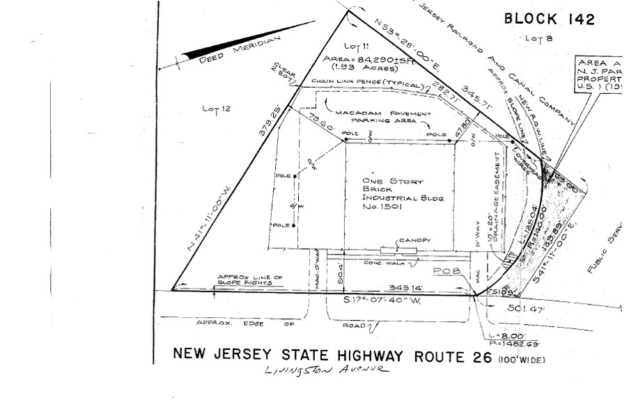 1501 Livingston Ave, North Brunswick, NJ à vendre - Plan de site - Image 1 de 1