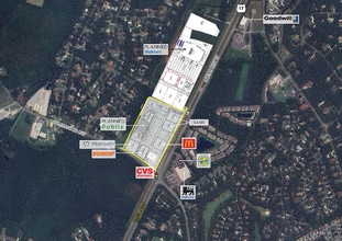 9810 Ocean Hwy W, Calabash, NC - Aérien  Vue de la carte