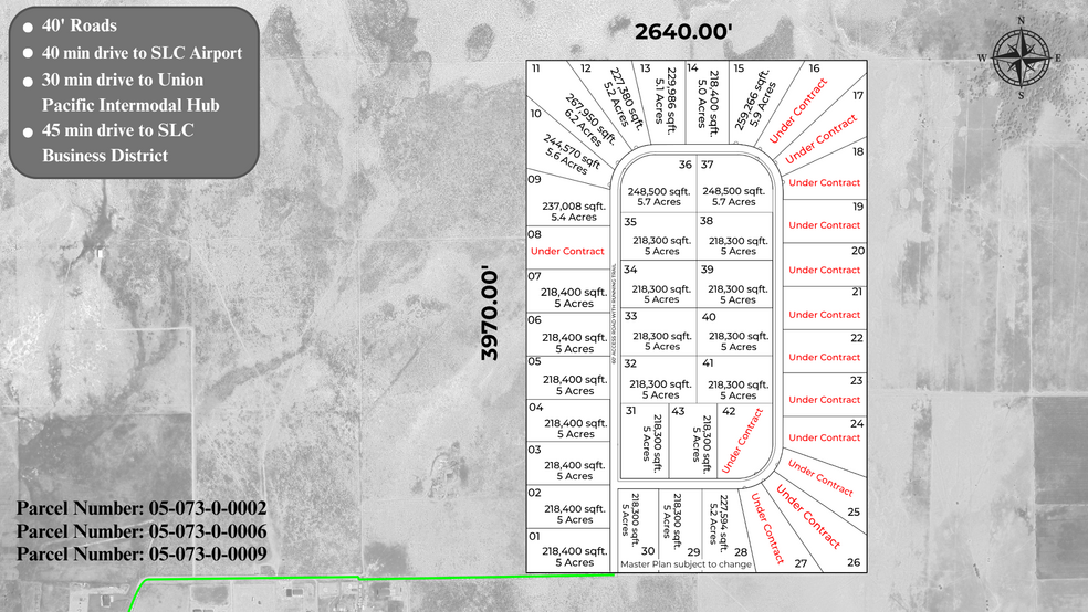 1100 West Cortland Road, Grantsville, UT for sale - Site Plan - Image 1 of 6