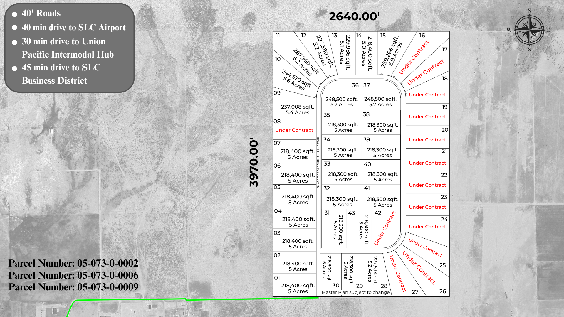 1100 West Cortland Road, Grantsville, UT for sale Site Plan- Image 1 of 7