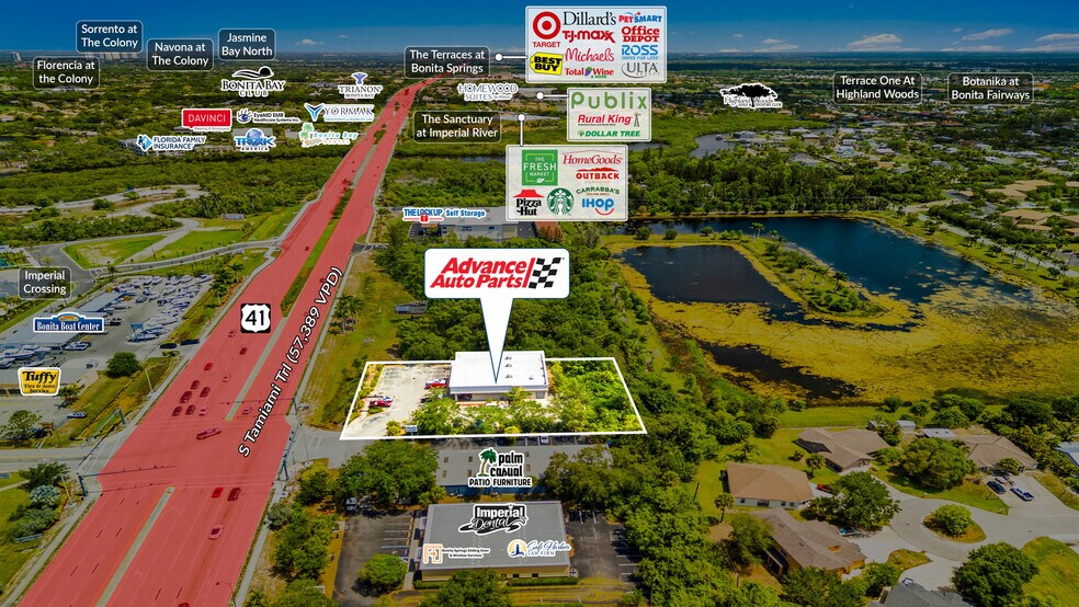 27791 S Tamiami Trl, Bonita Springs, FL à vendre - Photo du bâtiment - Image 2 de 5