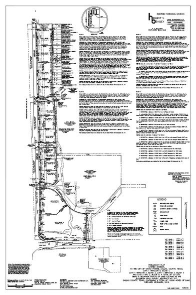 Highway 161, Grand Prairie, TX à vendre - Plan cadastral - Image 2 de 3