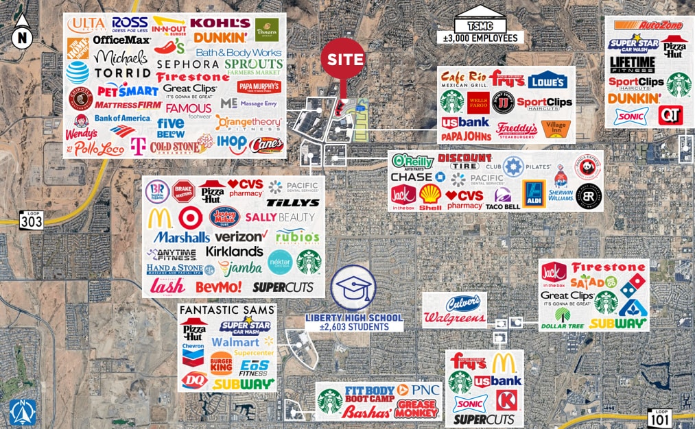 25710 N Lake Pleasant & Happy Valley, Peoria, AZ for lease Building Photo- Image 1 of 2