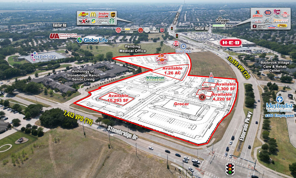 Stonebridge Dr & Eldorado Pky, McKinney, TX for lease - Building Photo - Image 1 of 1