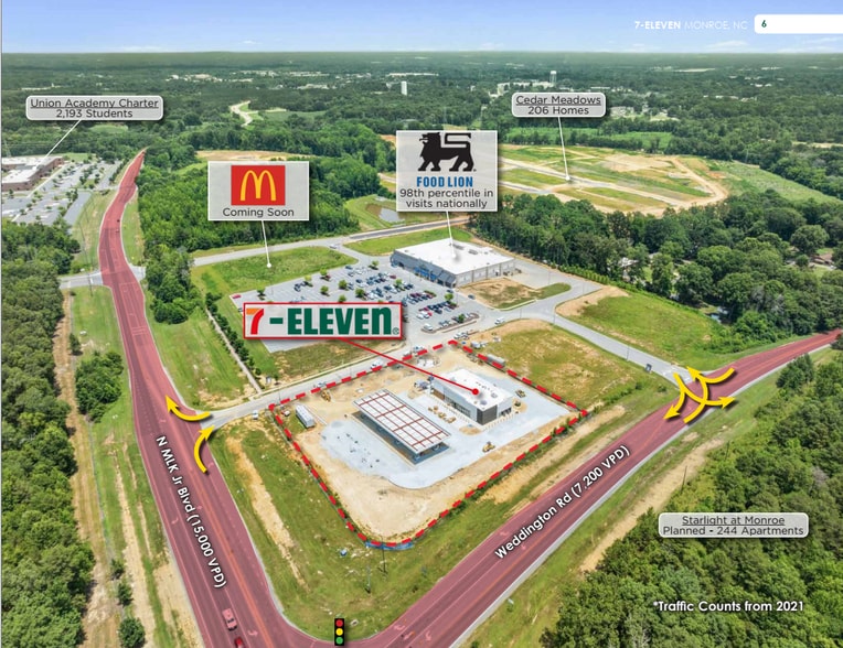 158 N M L King Jr Blvd, Monroe, NC for sale - Building Photo - Image 3 of 4